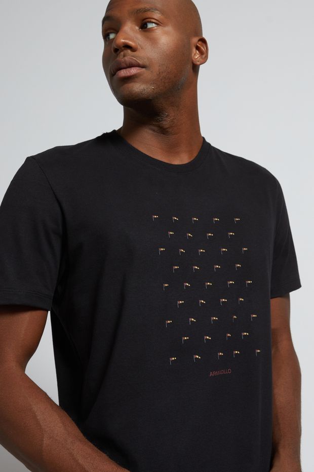 21823 - T-shirt Mini Biruta - Preto -3-